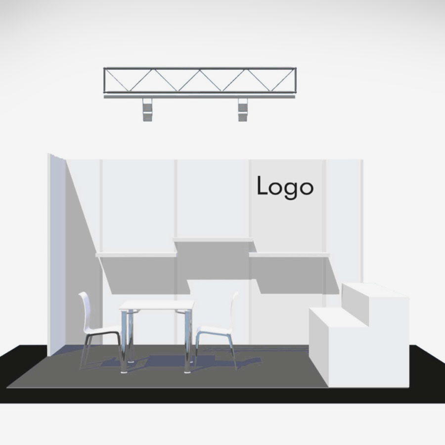 Beispiel Messestand Barefoot
