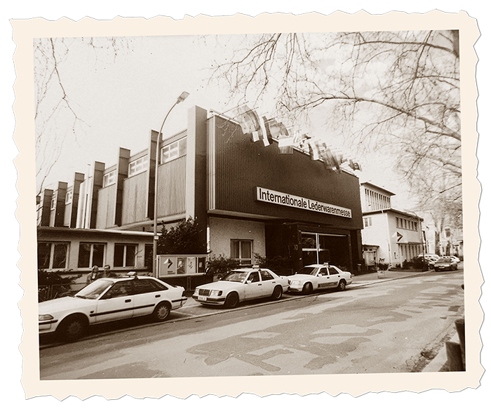 Historisches Bild Internationale Lederwarenmesse
